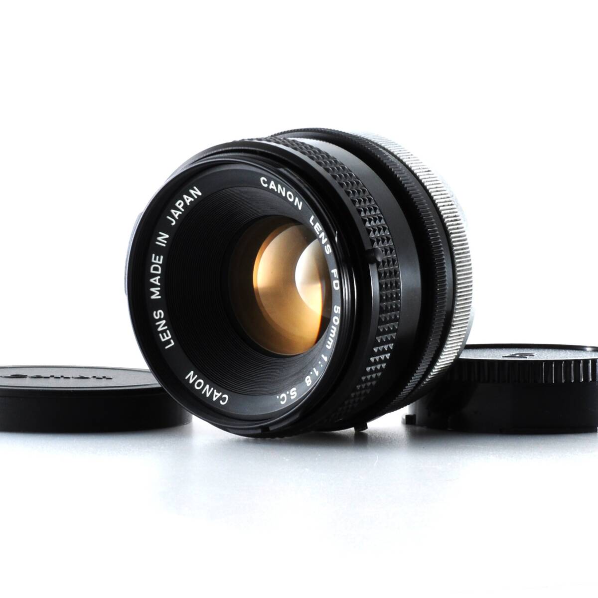 【キヤノン】Canon FD 50mm F1.8 S.C. マニュアルフォーカスレンズ #S907