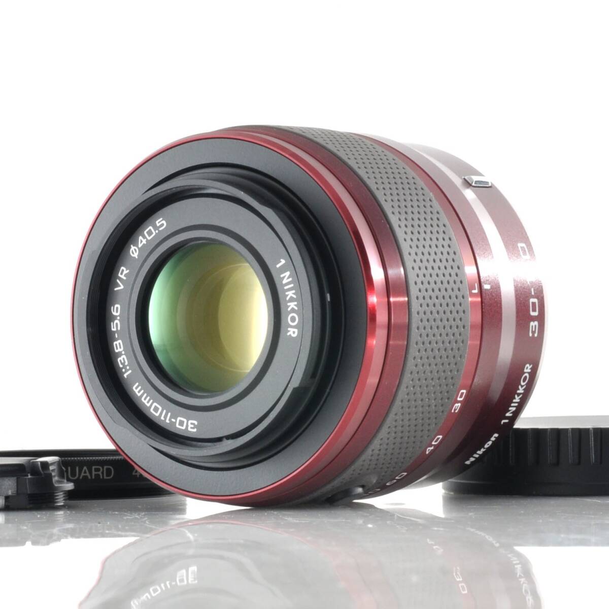 【ニコン】Nikon 1 レッド 30-110mm F3.8-5.6 望遠ズーム #T1572