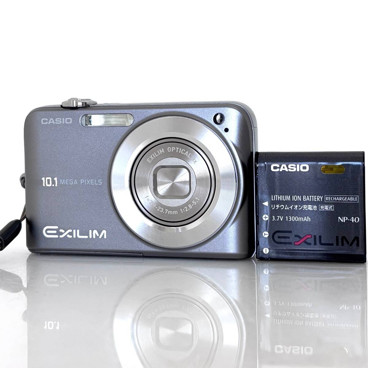 【カシオ】CASIO EXILIM EX-Z1080 7.9-23.7mm F2.8-5.1 デジタルカメラ +バッテリー #T156