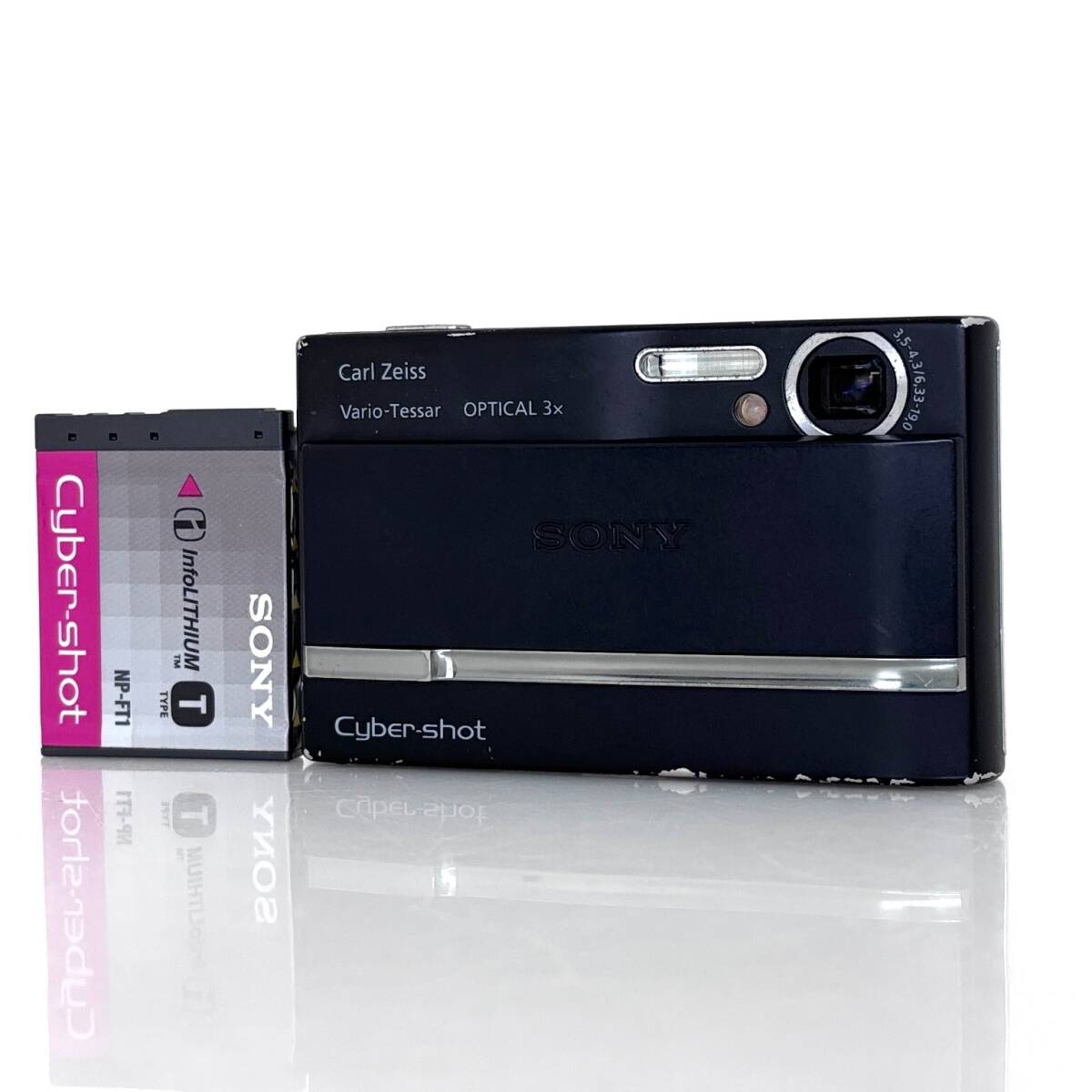 【ソニー】SONY Cyber-shot DSC-T9 ブラック コンパクトデジタルカメラ #U227
