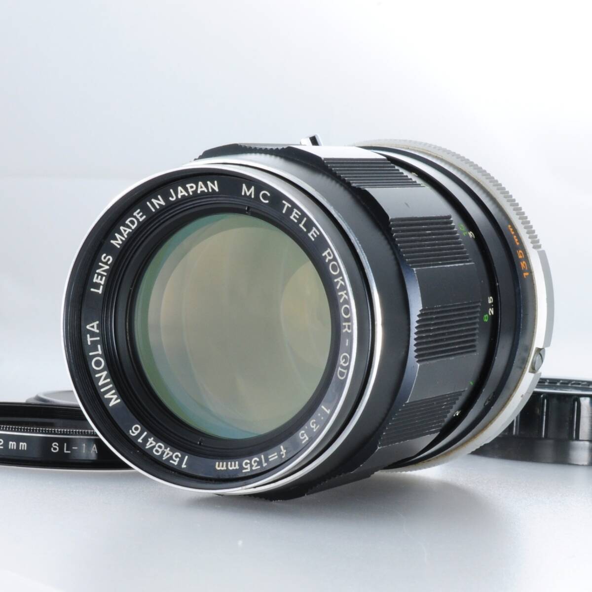 【ミノルタ】Minolta MC Tele Rokkor-QD 135mm F3.5 MFレンズ #U262E