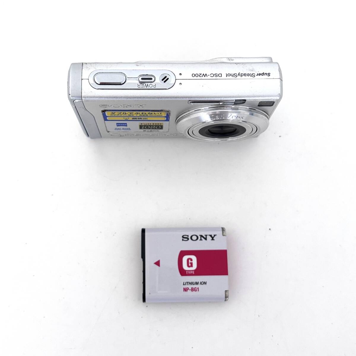 【ソニー】SONY Cyber-shot DSC-W200 デジタルカメラ +バッテリー #T738