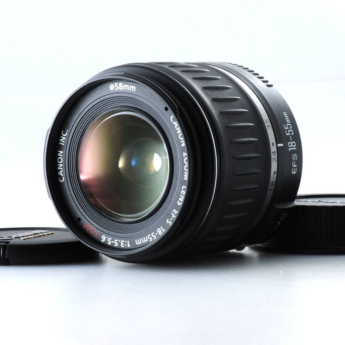 【キヤノン】Canon EF-S 18-55mm F3.5-5.6 USM AFレンズ #U613B