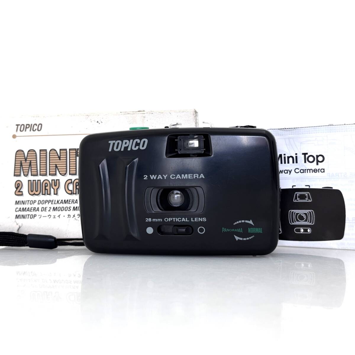 【トプコ】TOPICO MINI TOP 2WAY フィルムカメラ #U541