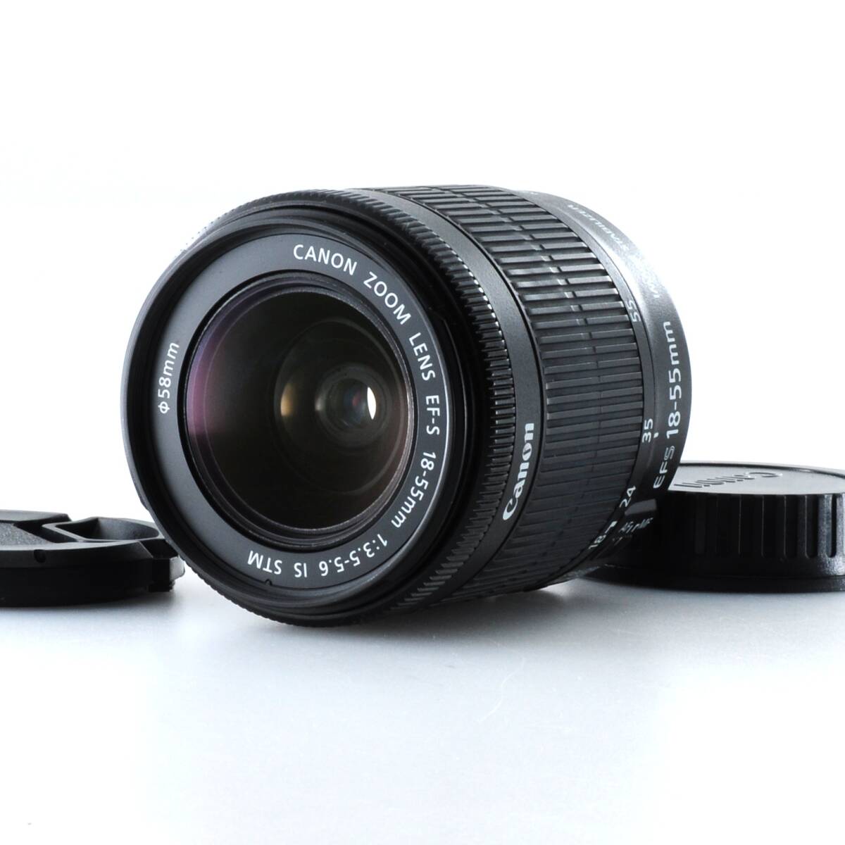 【キヤノン】Canon EF-S 18-55mm F3.5-5.6 IS STM EFマウント オートフォーカスレンズ #U519