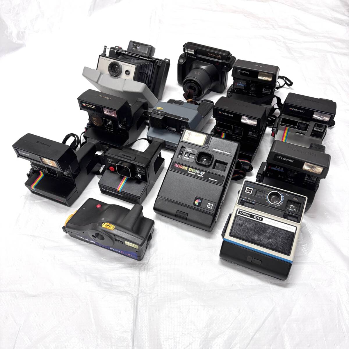 【まとめ】Polaroid Kodak 他 インスタントカメラ 13台セット #U552