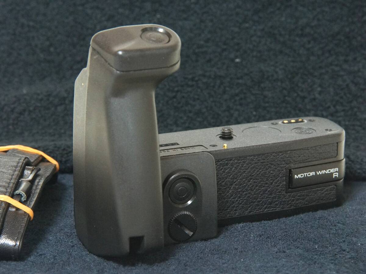 LEICA MOTOR WINDER R＋ハンドグリップ 【Operation Confirmed・動作確認済】