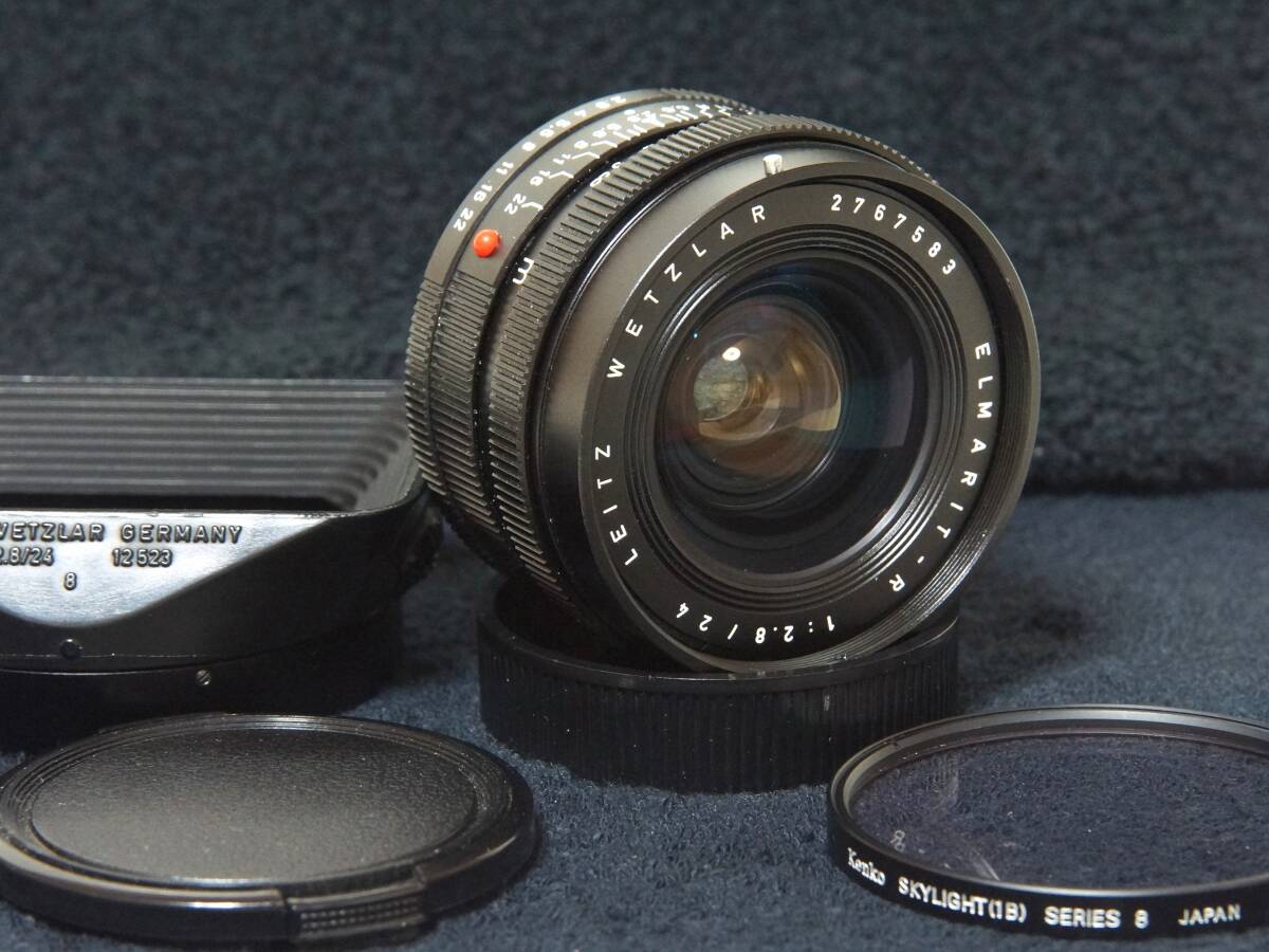 LEICA LEITZ WETZLAR ELMARIT-R 1:2.8/24（3カム） ライカ エルマリートR24mmF2.8【Operation Confirmed・動作確認済】