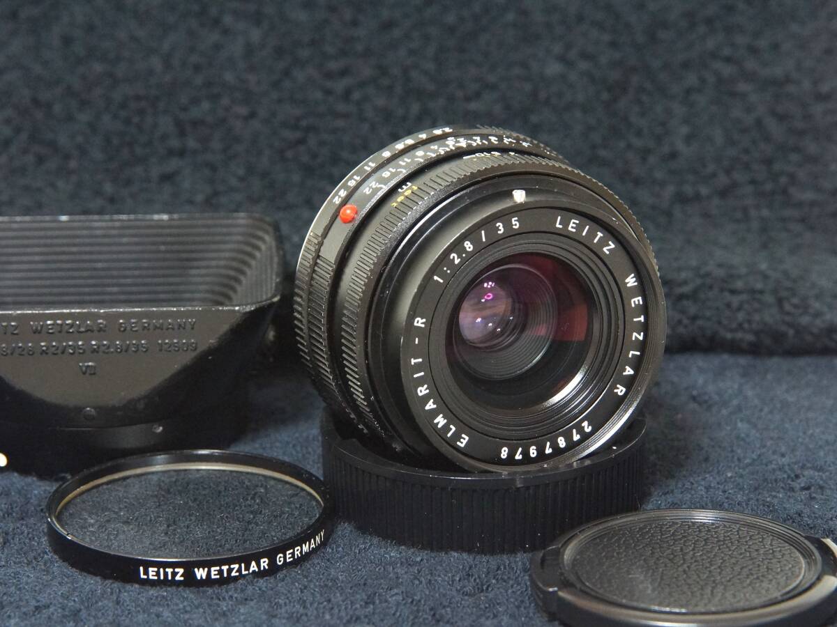 LEICA LEITZ WETZLAR ELMARIT-R 1:2.8/35（3カム） ライカ エルマリートR35mmF2.8【Operation Confirmed・動作確認済】