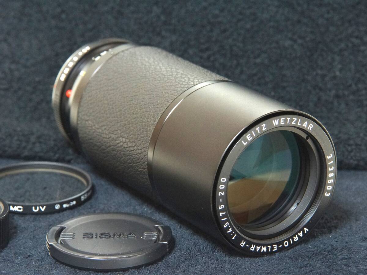 LEICA LEITZ WETZLAR VARIO-ELMAR-R 1:4.5/75-200（3カム） ライカ バリオエルマーR75-200mmF4.5【Operation Confirmed・動作確認済】