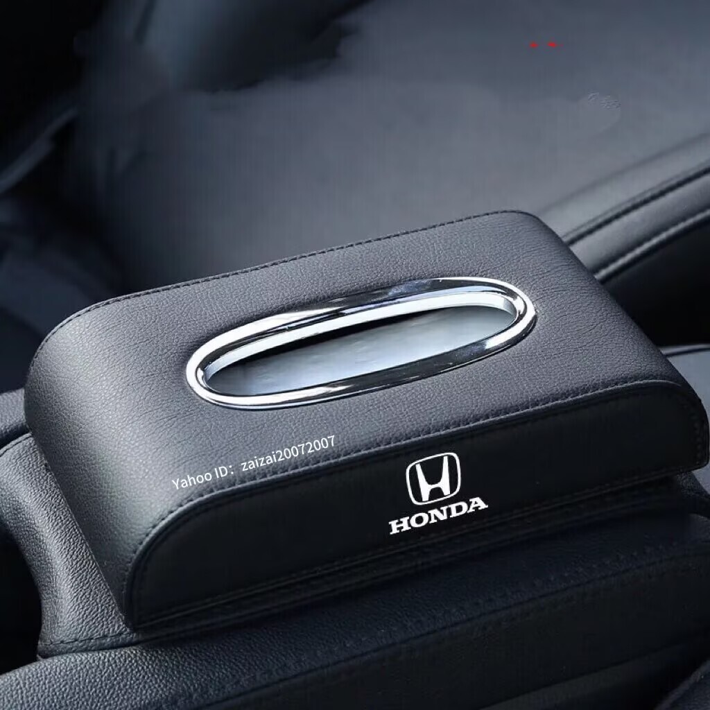 ホンダ ティッシュボックス ティッシュケース ティッシュカバー ティッシュペーパーケース 車用 収納ボックス LOGO付き 車内収納