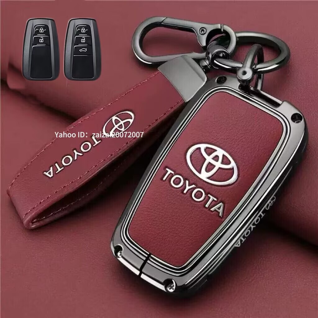 トヨタ キーケース 金属製 プリウス カローラ クロス クラウン カムリ C-HR ランドクルーザープラド 86後期　 キー ホルダー スマート
