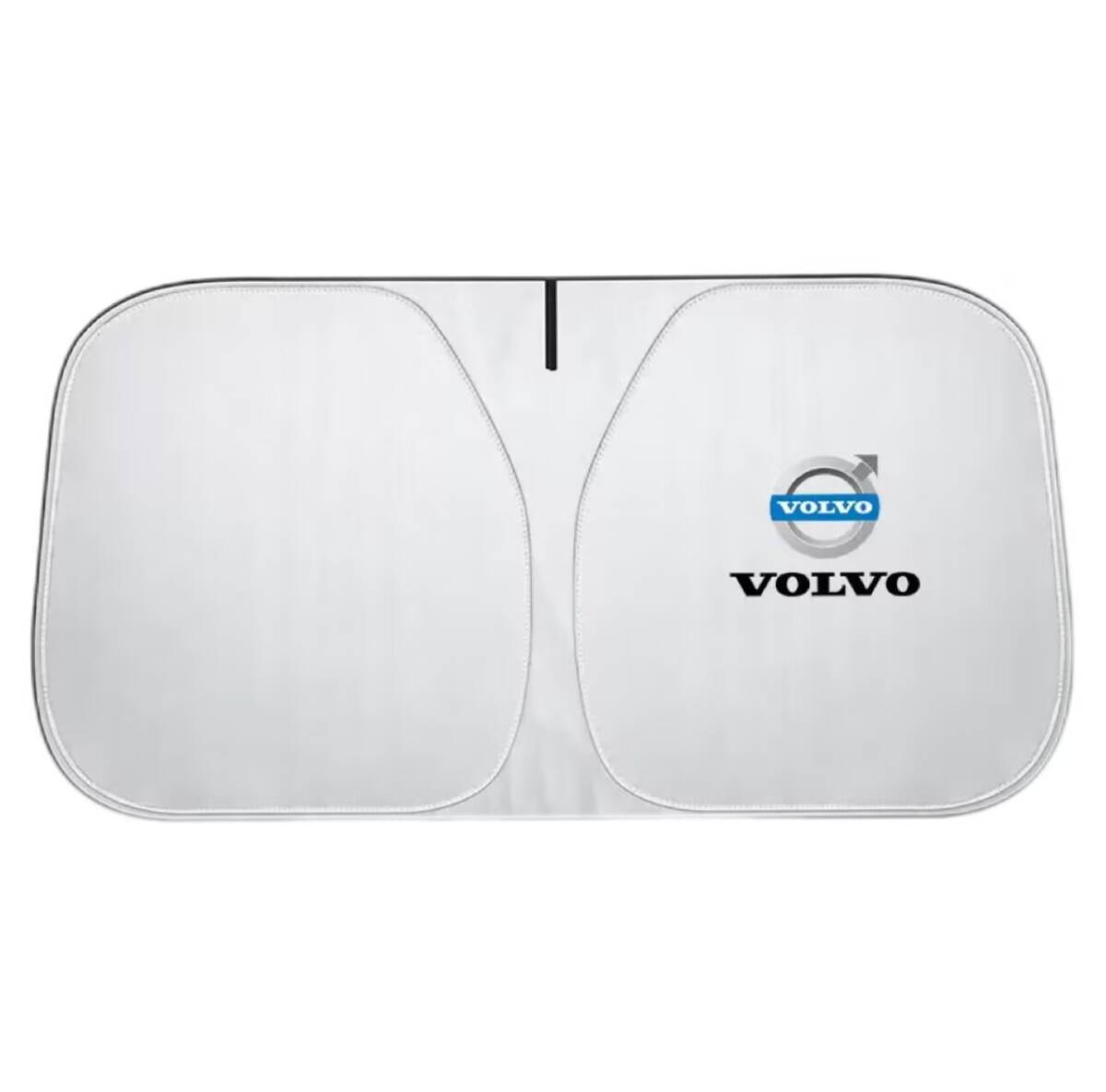 ボルボ専用 サンシェード 折り畳み 日よけ UVカット 遮光 断熱 ロゴ入 フロント ガラス　カバー 車用 収納袋付 取付便利 紫外線