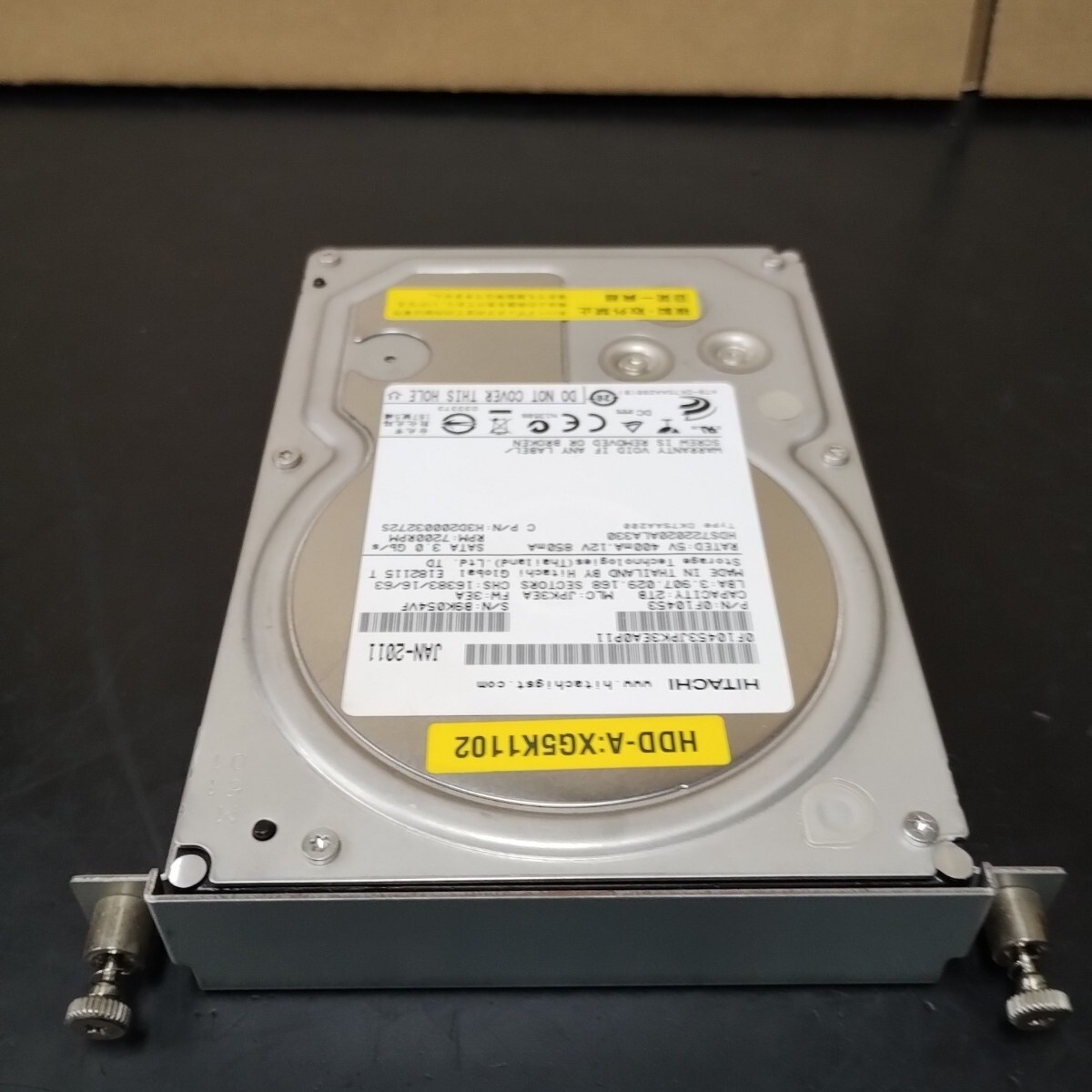 SFB7 業務用 第一興商　DAM-XG5000 黒専用 ハードディスク HDD-A 点検動作品 XG5000G/R(金、赤)には使用出来ません