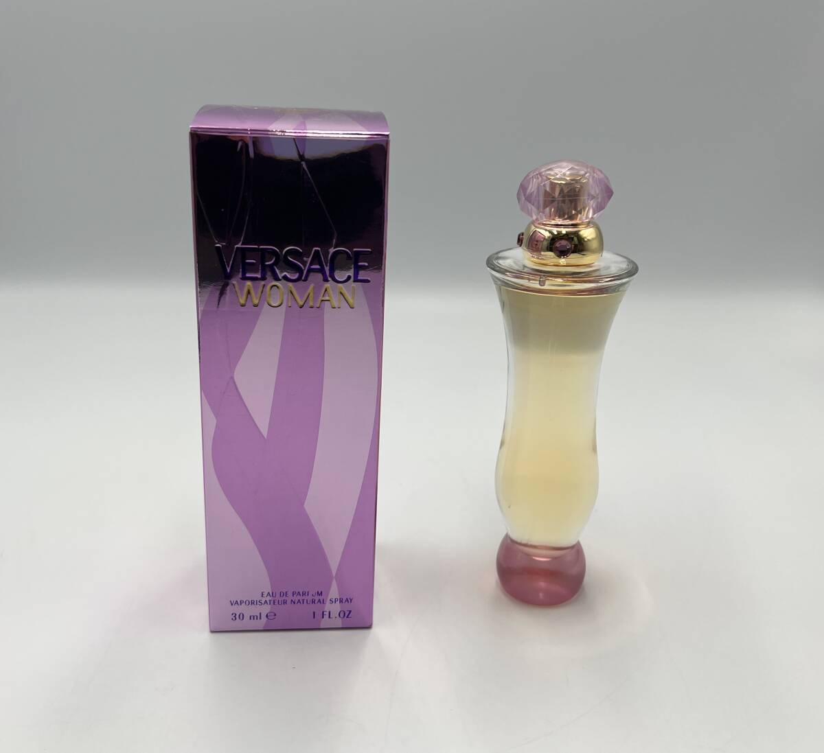 香水☆VERSACE WOMAN/ヴェルサーチ ウーマン オードパルファム 30ml☆残量たっぷり　フレグランス　A2405