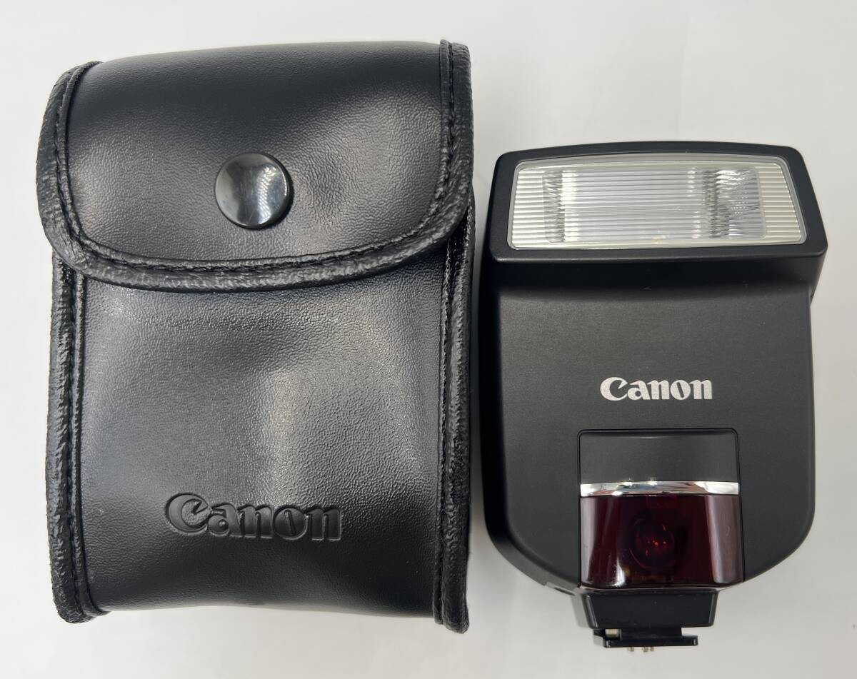 Canon キャノン スピードライト 220EX ケース付 ストロボ フラッシュ 通電のみ確認済 コ2214