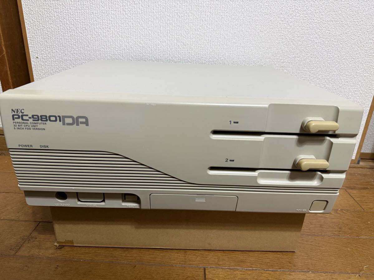 【動作確認済】NEC PC-9801DA Cx486DLC 40MHz メモリ5MB 5インチモデル