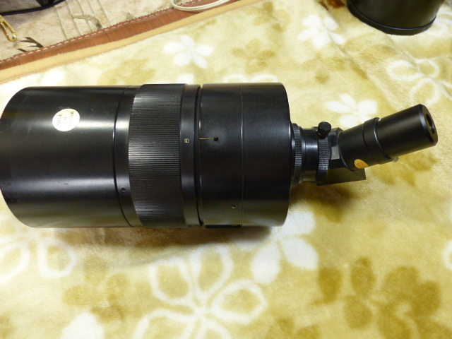 超望遠 ロシア 1000㎜ F10 31.7 45°プリズム K25㎜アイピース付 良品