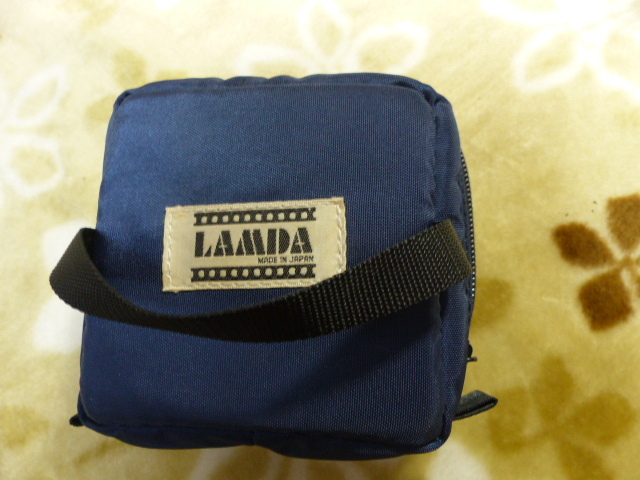 ブルー LAMDA 4×5ボード レンズソフトケース