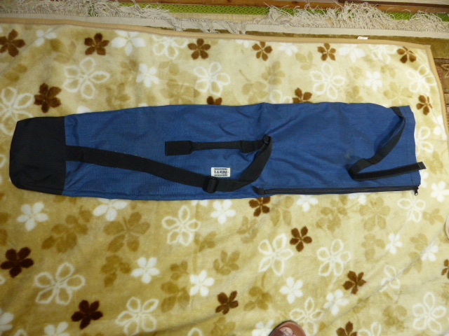希少 LAMDA 三脚 鏡筒ケース 長さ110㎝ ブルー