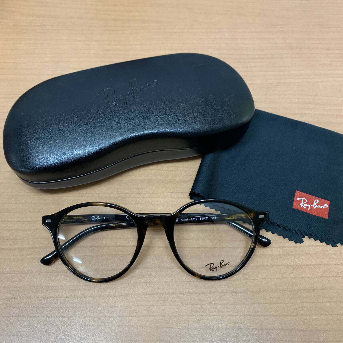 C919 RAYBAN レイバン 5430F べっ甲 伊達メガネ 