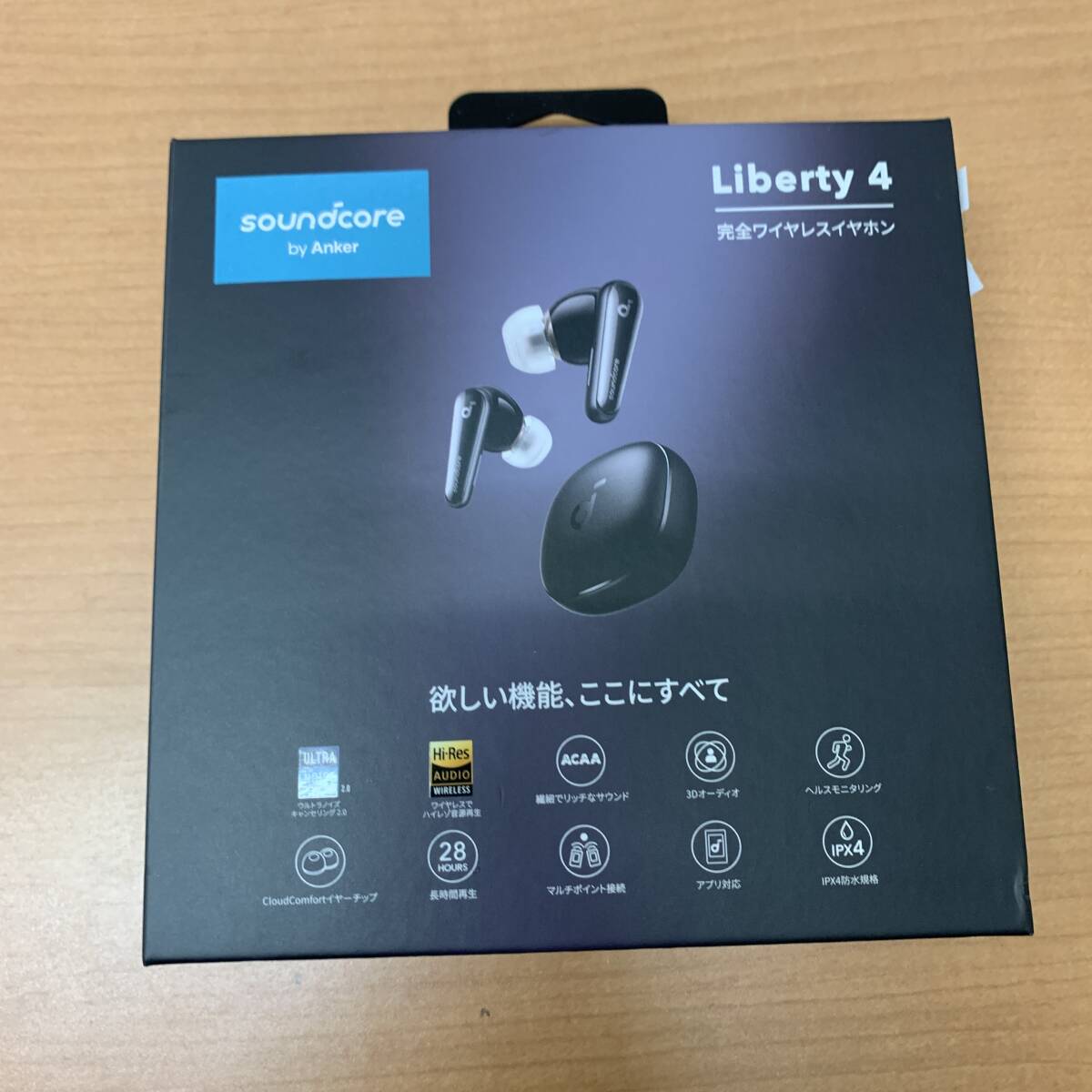 C122 Anker ワイヤレスイヤホン「Soundcore Liberty 4」