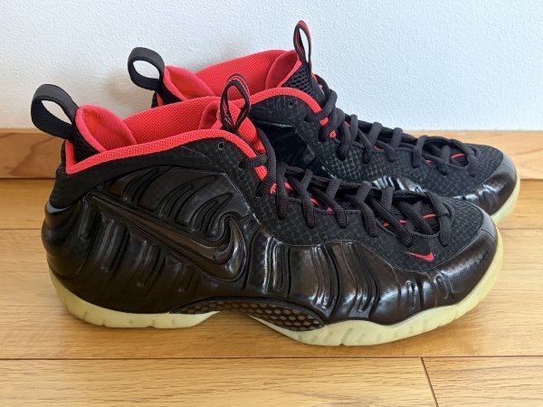 Nike Air Foamposite Pro YEEZY ナイキ エア ポジット プロ イージー　ブラック/レーザー クリムゾン