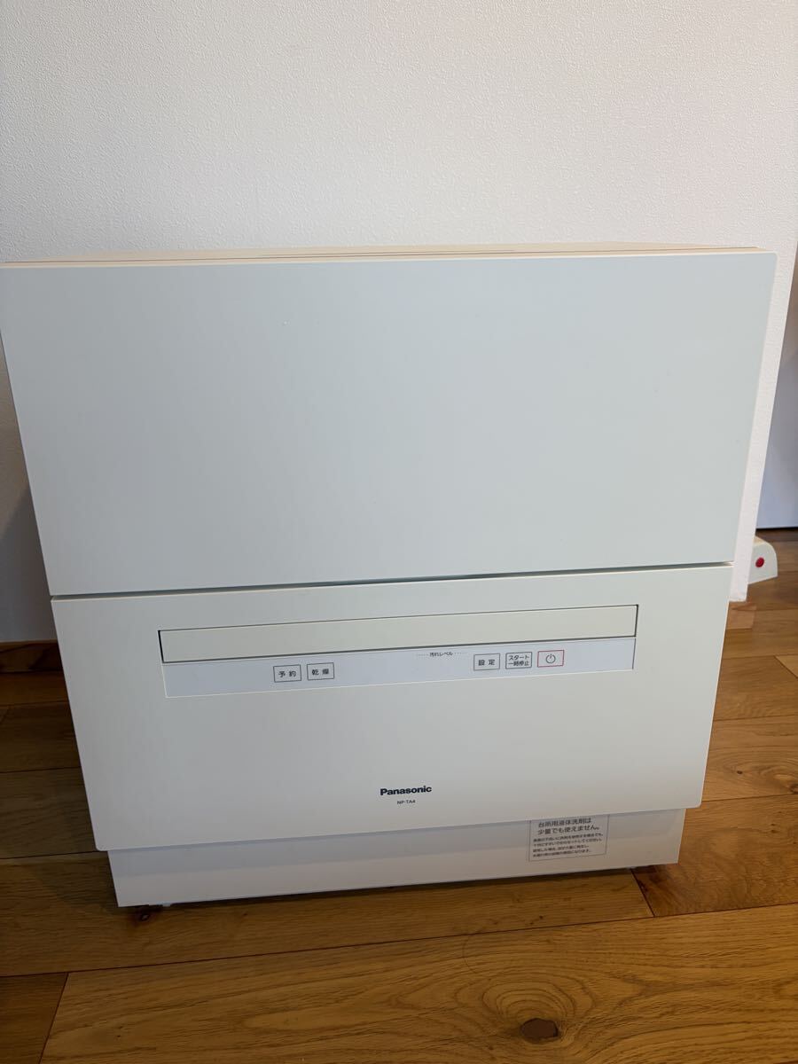 Panasonic 食洗機 食器洗い乾燥機 NP-TA4-W ホワイト 2021年製 NP-TA4-W