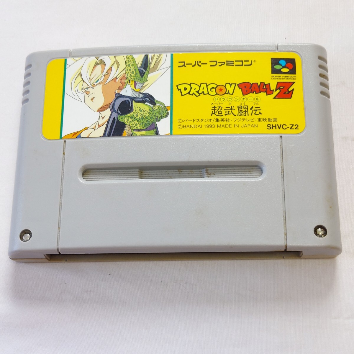 ♪SFC♪ドラゴンボールZ超武闘伝♪未点検ジャンク♪