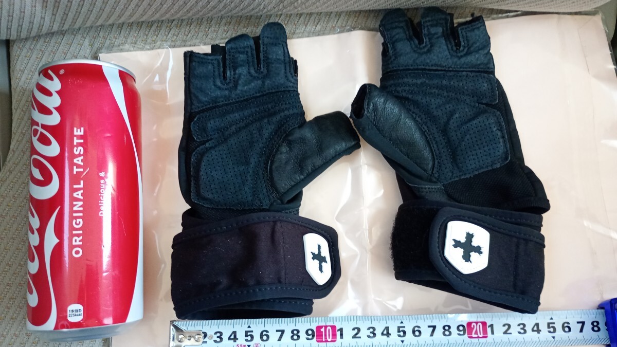 YK-6622 中古品 Harbinger（ハービンジャー） プロリストラップグローブ 手袋