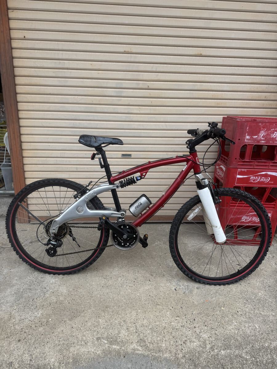 Coca-Cola×F.A.PORSCHE 2002 リミテッドエディション MTB マウンテンバイク 26インチ コカ・コーラ ポルシェデザイン