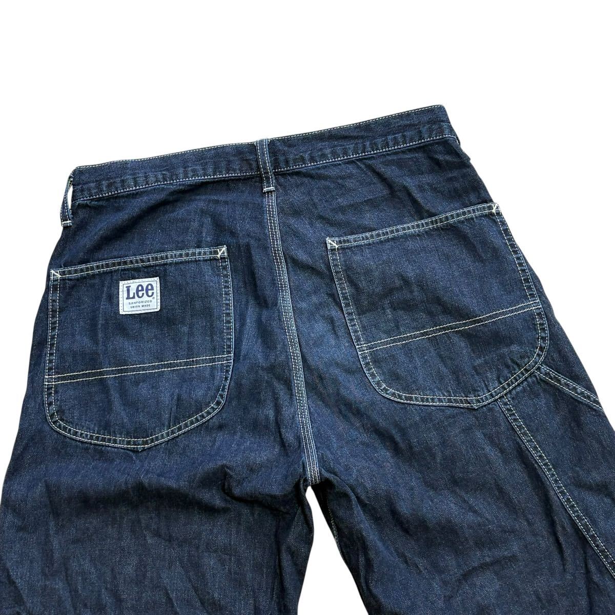 街で見るシルエットバッチリの！トリプルステッチ！ Lee リー デニム ペインターパンツ ワークパンツ 濃紺　S 0288 LM0288 W31