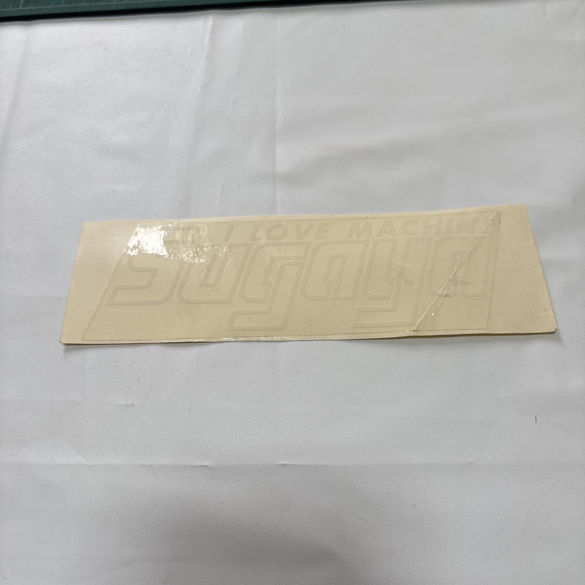スガヤ ファンの方！ 当時物 SUGAYA スガヤ LOVE MACHINE ステッカー 旧車 2スト JDM NSR RZ RG Γ KR レア