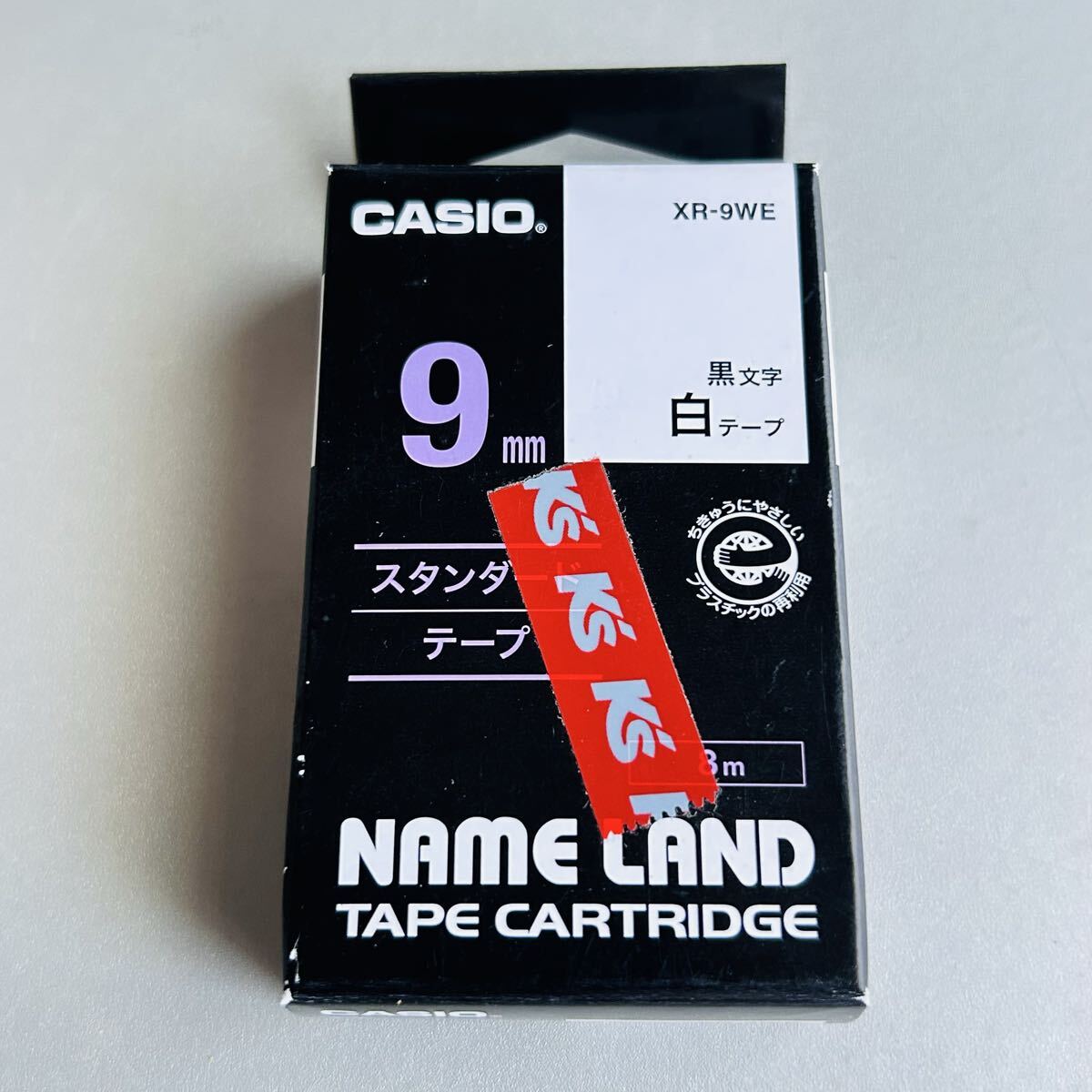 CASIO カシオ NAME LAND ネームランド テープカートリッジ XR-9WE 9mm