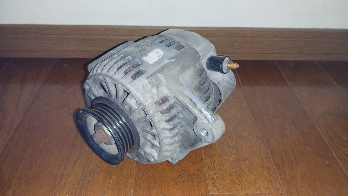 【HE-21SラパンSS】動作品DENSO オルタネーター 31400-73H0 ダイナモ