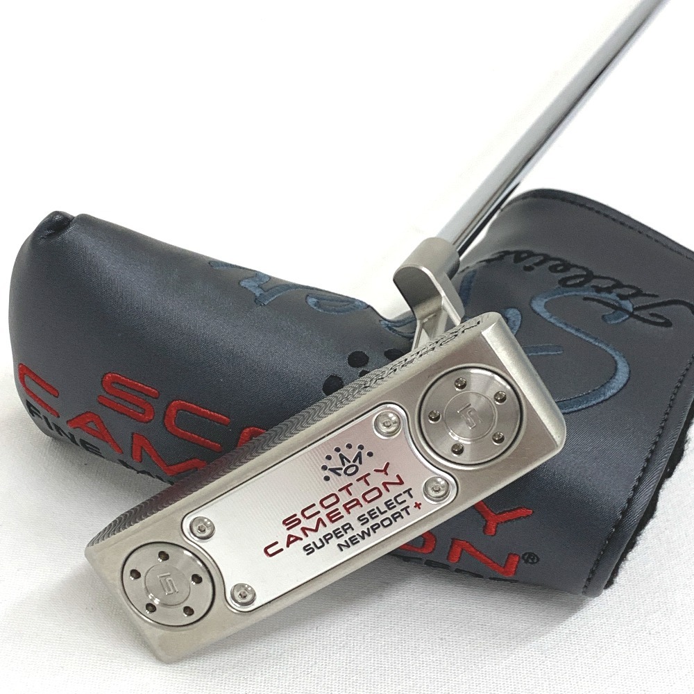 IT100681 スコッティキャメロン パター タイトリスト スーパー セレクト ニューポート プラス 右利き用 中古・美品