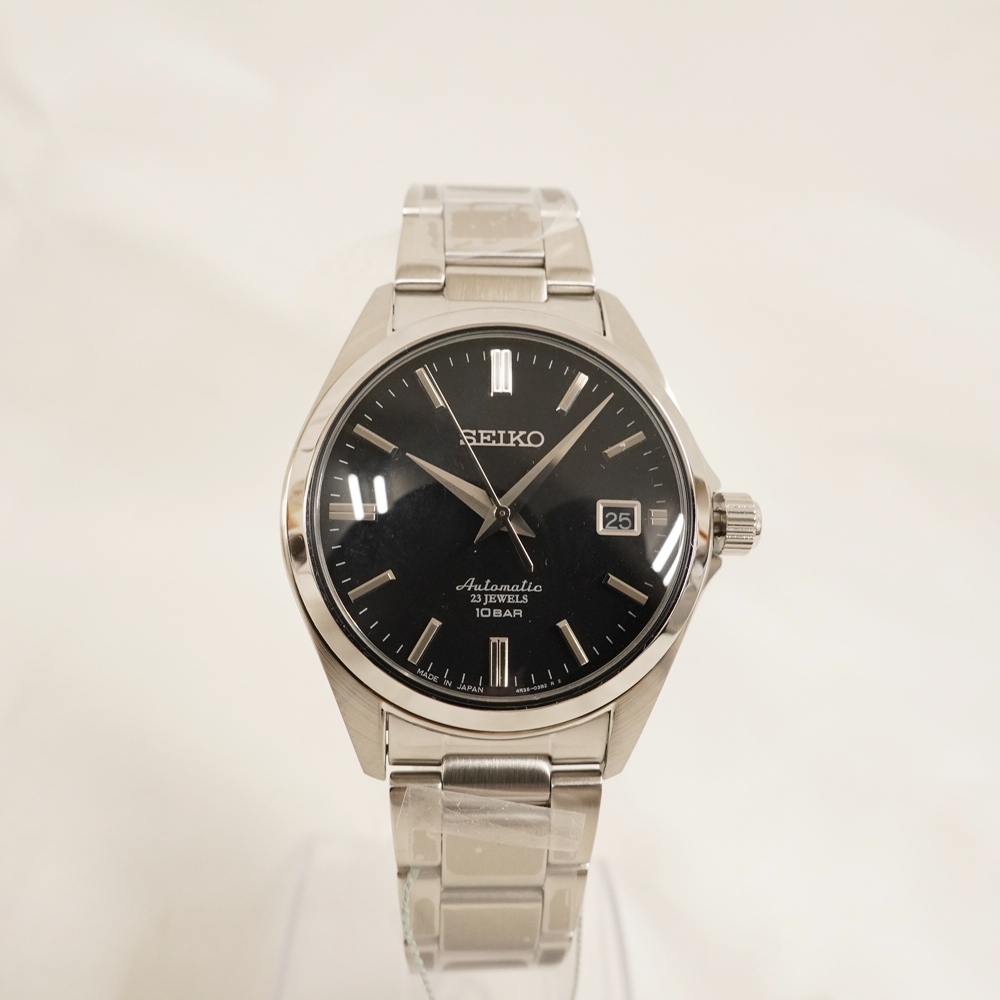 Ts810733 セイコー 腕時計 4R35-03X0 SZSB012 自動巻き　黒文字盤 メンズ SEIKO 未使用
