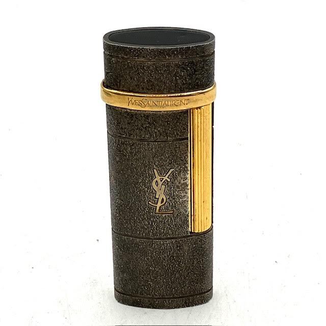 A19　YVES SAINT LAURENT　イヴサンローラン　ヴィンテージ　ローラー式ガスライター