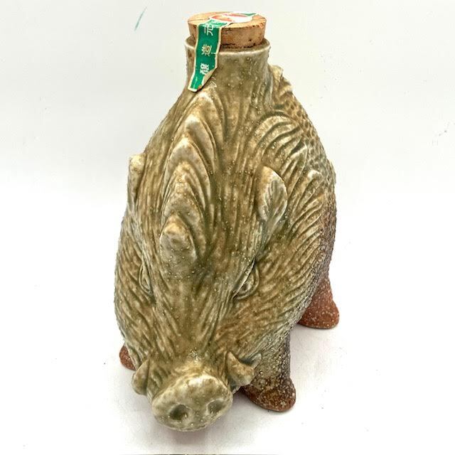 A23　【未開栓】　干支ボトル　イノシシ　陶器