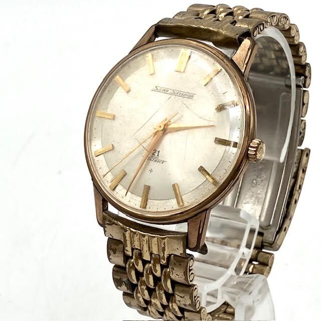 A15　【稼働品】SEIKO SKYLINER　セイコースカイライナー　手巻き　腕時計