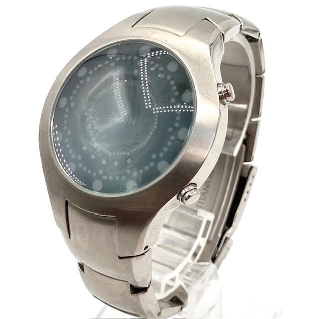 A21　ZEON Solsuno　LEDウォッチ　腕時計