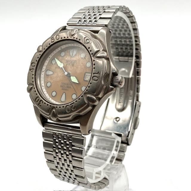 A21　SEIKO　セイコー　TITANIUM SCUBA　ソーラーチタン　200　腕時計