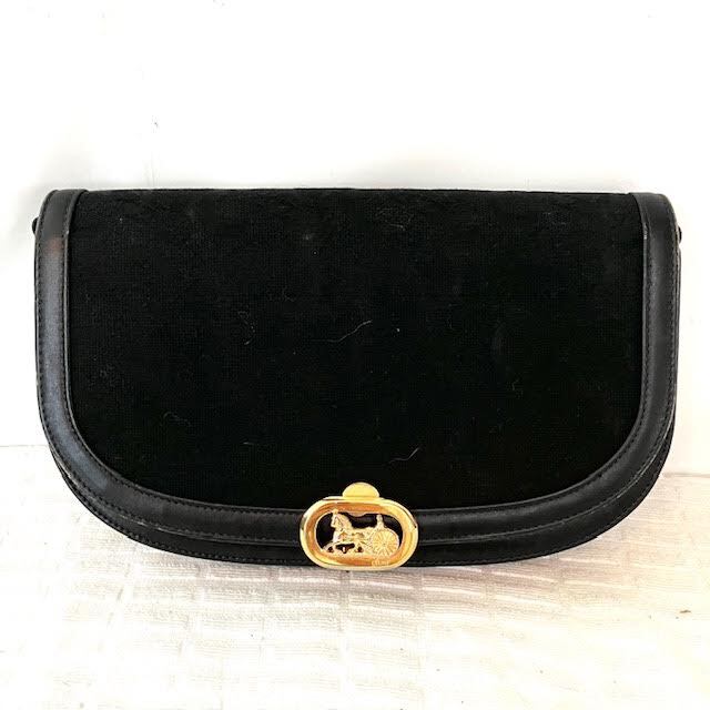 A6　CELINE　セリーヌ　馬車金具　ショルダーバッグ