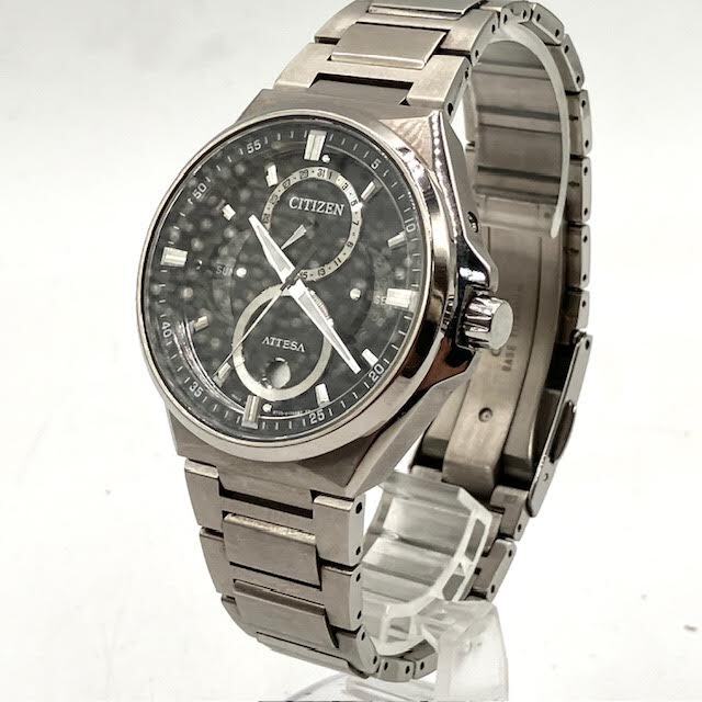 A25　【稼働品】CITIZEN　シチズン　ATTESA　アテッサ　腕時計