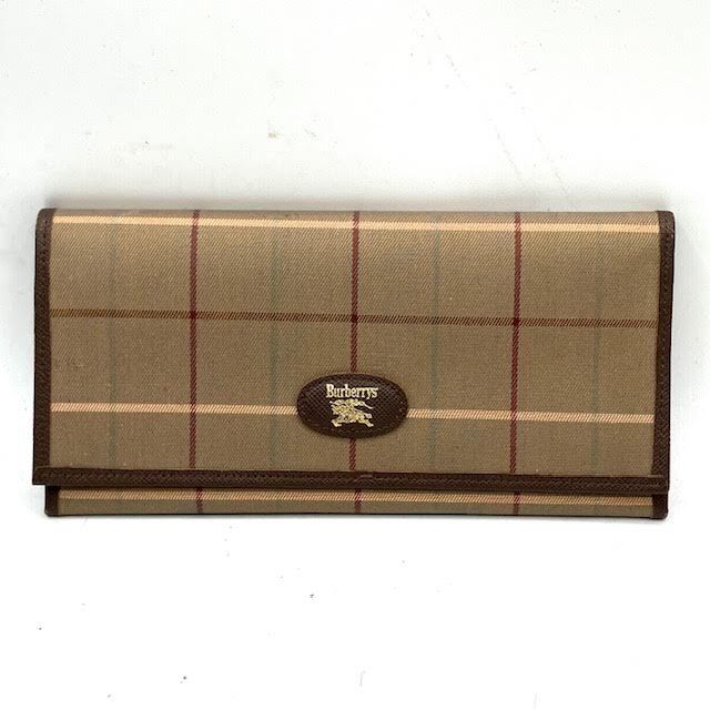 A25　BURBERRY　バーバリー　ヴィンテージノバチェック柄　長財布