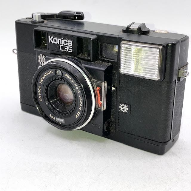 A14　Konica　コニカ　Ｃ35　コンパクトカメラ