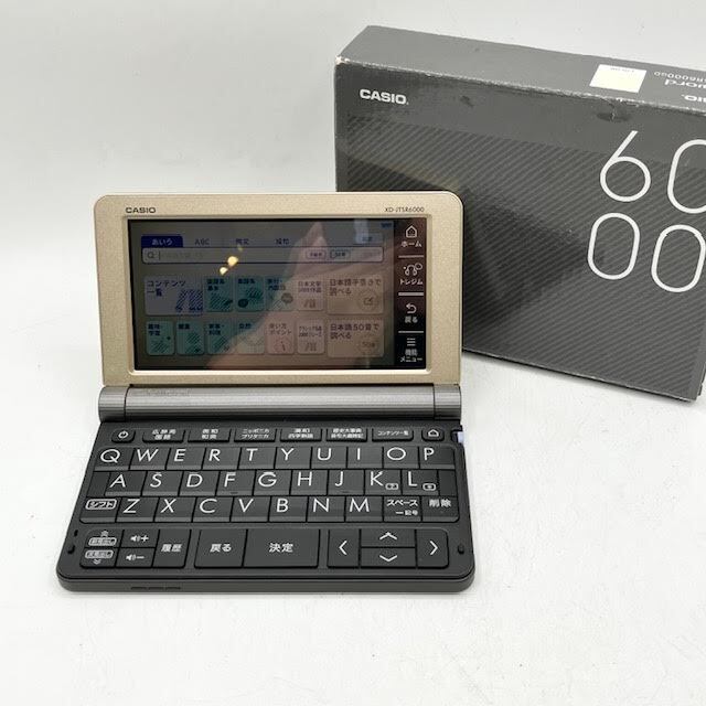 A21　CASIO　カシオ　電子辞書　XDJTSR6000
