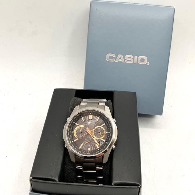 A24　【稼働品】CASIO　LINEAGE　カシオ　ラインエイジ　腕時計