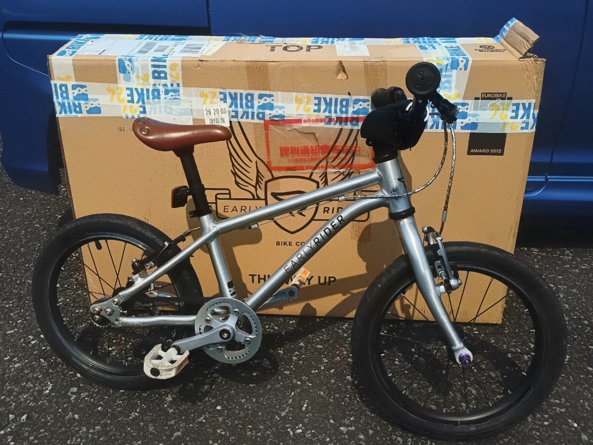 EarlyRider belter16 アーリーライダー ベルター16 アルミフレーム 6.24kg 子供用自転車 ベルトドライブ