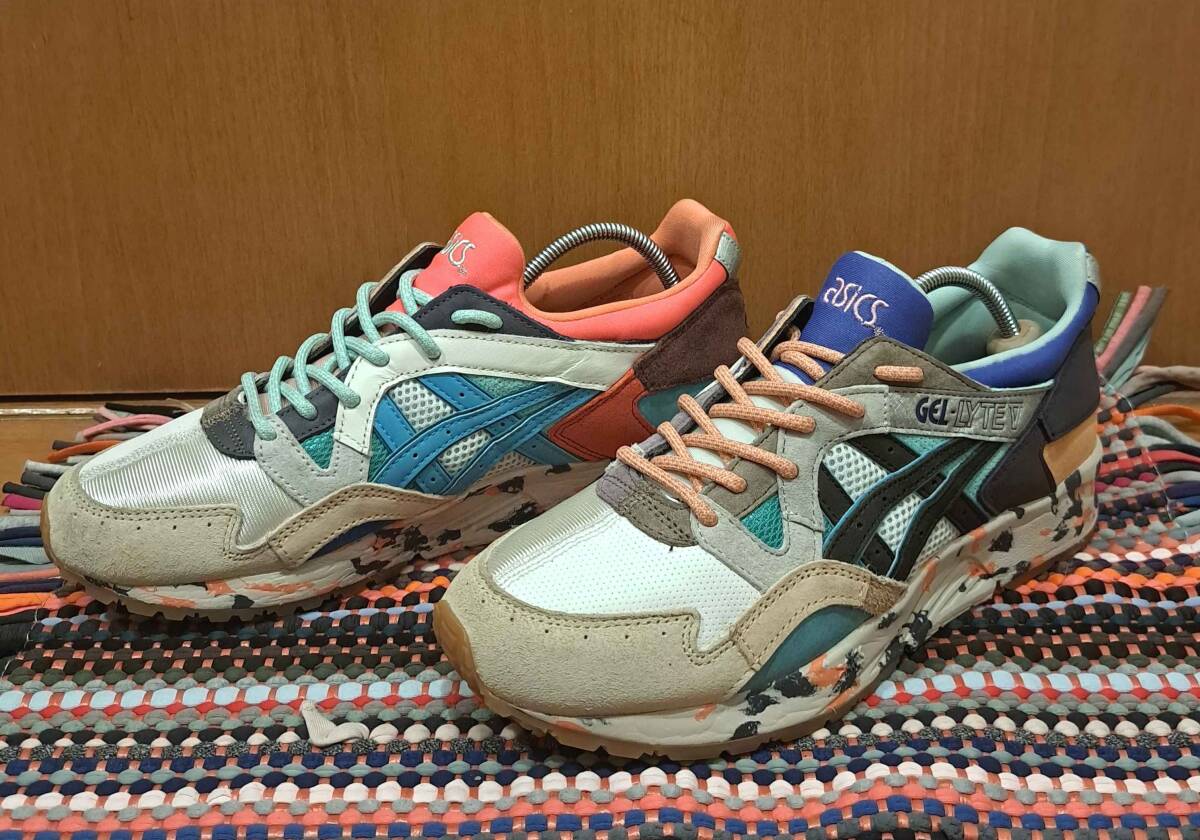 ☆　激レア　asics／アシックス『GEL LYTE Ⅴ』30周年記念モデル マルチカラー　美品　☆
